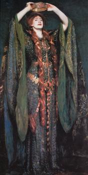 約翰 辛格 薩金特 Miss Ellen Terry as Lady Macbeth 約翰 辛格 薩金特 Miss Ellen Terry as Lady Macbeth